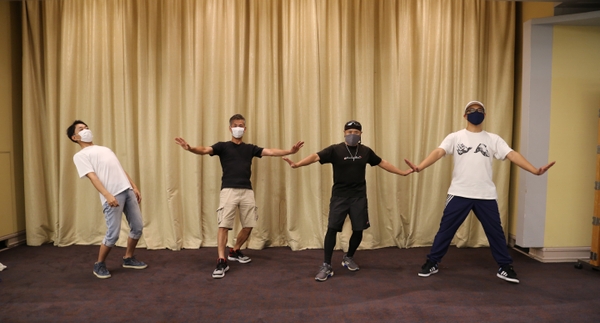 左から白田 路明（BEBEN）、大多和 正樹（ONE VISION）、林田 ひろゆき（Samurai Music ZI-PANG ）、橋口 隆之（ひむかし）