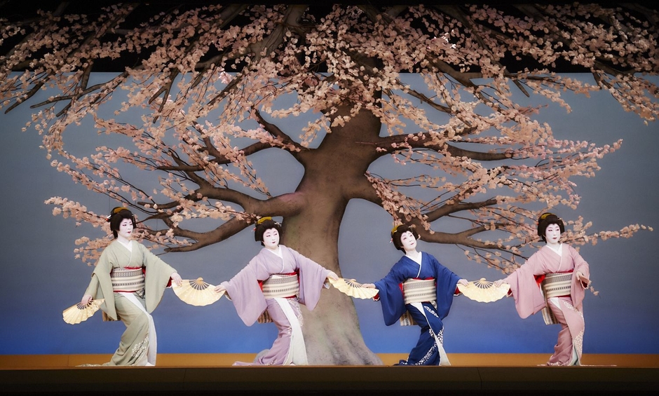 東をどり 舞台ざらいの様子 ※写真:公文健太郎