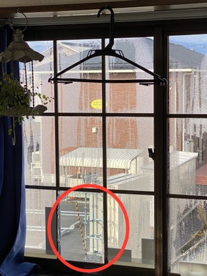 一部分　結露が