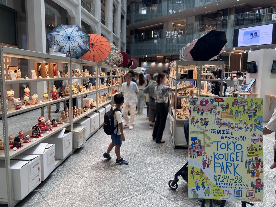 職人技が詰まった商品の展示販売(イメージ)