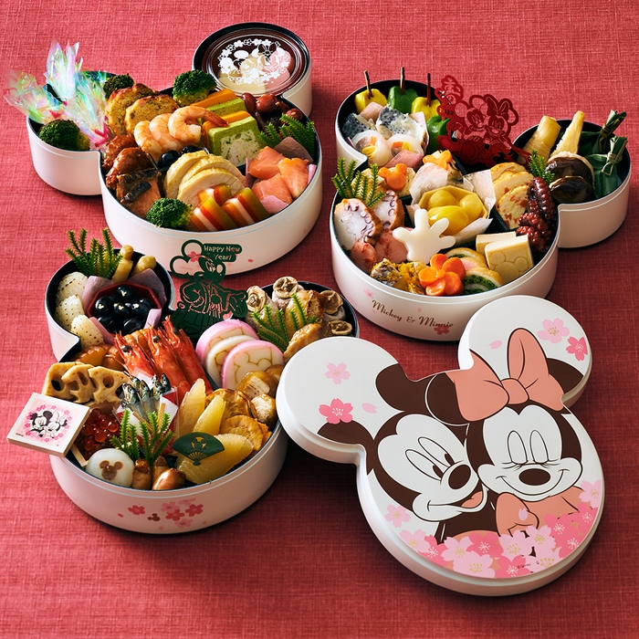 おせち・三段重 ミッキー&ミニー