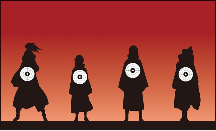 狙え!手裏剣打ち(イメージ)