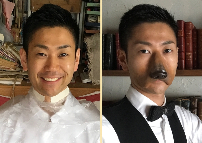 左)Before 右)After