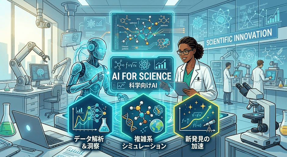 図. 科学向けAI(AI for Science)の製品画像