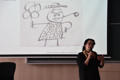何でも描くことができる自由を表現した絵画作品