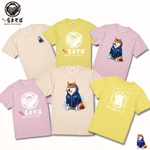 名代 富士そば/春のお出かけフェア第2弾　春色Tシャツ4月8日から販売開始