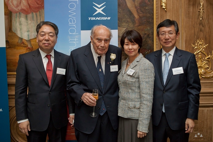 Dr.Andreas K.L. Ugland and TSUNEISHI Board members