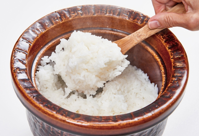 土鍋で炊いたご飯もおいしく保存できる