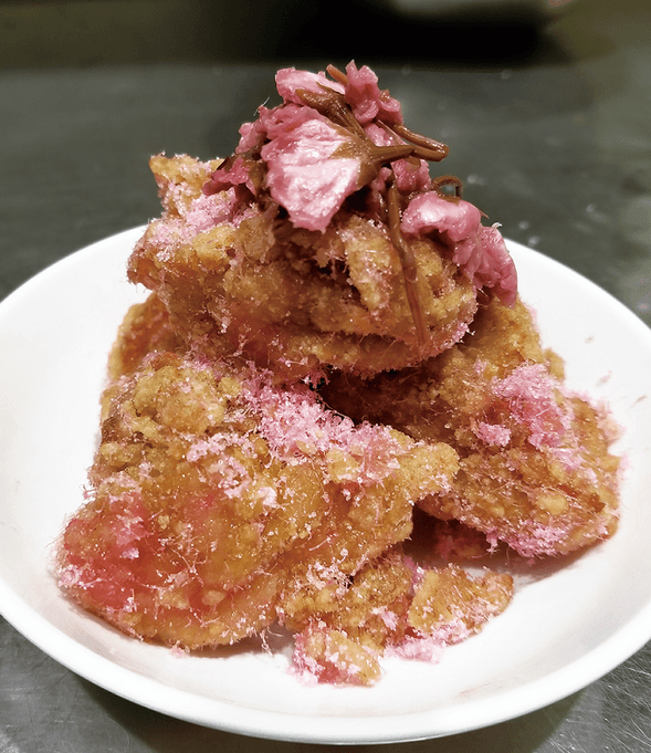 らんまん食堂_桜香るからあげ