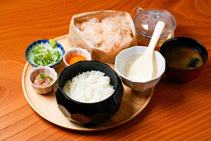 ジェントル定食～近海1本釣り本枯節のかつお節ごはん～