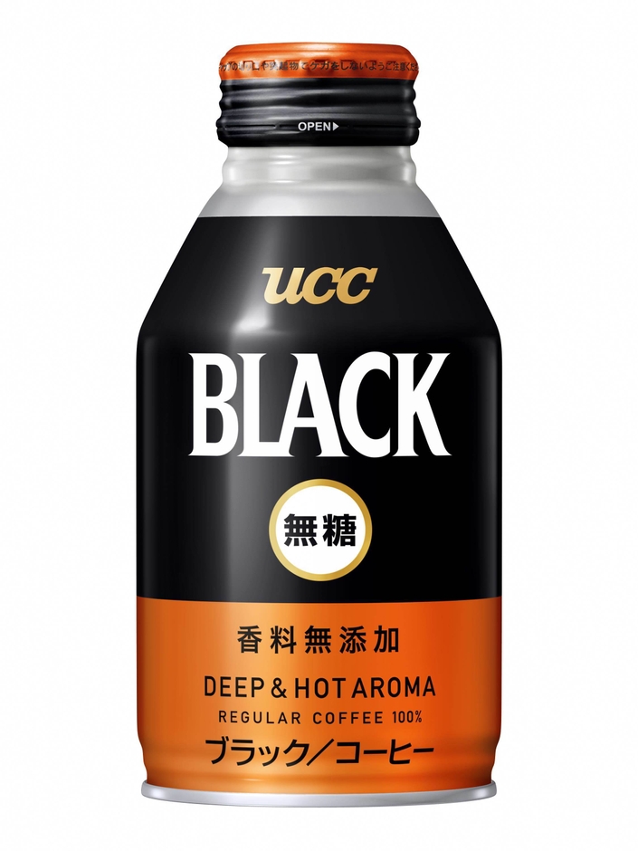 UCC BLACK無糖DEEP＆HOT AROMA リキャップ缶275g