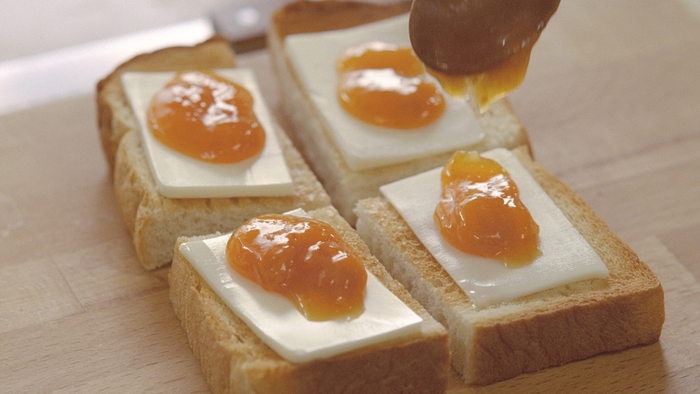 【「超熟 国産小麦」のCMレシピ(イメージ)】