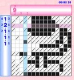 「あの娘とロジック!海に行こっ!!Vol.1 蟹江奈緒」ゲーム画面