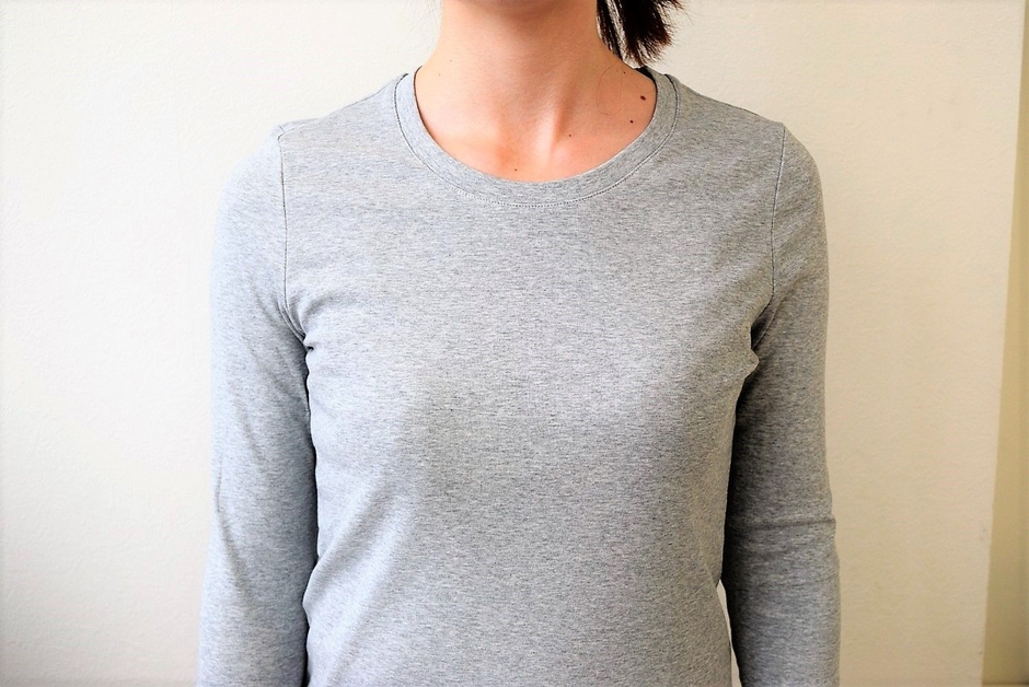 エアリズム汗取りキャミソール検証1