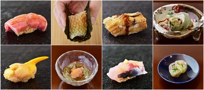大分の「鮨の桐」は、伝統の江戸前寿司に独自の調理方法を 掛けわせた新メニュー「モダン江戸前鮨コース」を提供