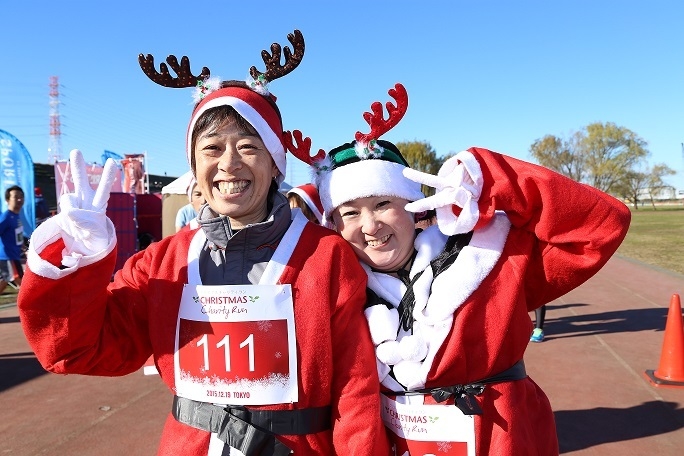 クリスマスチャリティランの様子1