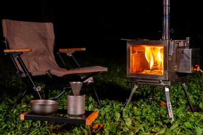キャンプの楽しさが倍増!進化したキューブ型薪ストーブ『MAKIng STOVE2 -cube-』