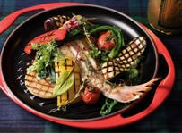 本日の魚と野菜のグリル(~2/22)