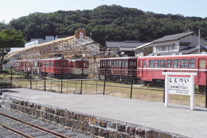 旧下津井電鉄　下津井駅跡