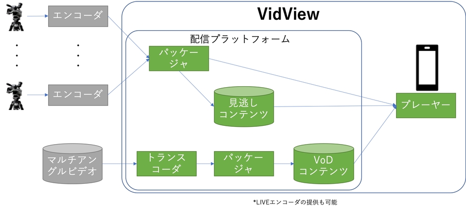 VidViewシステム構成図