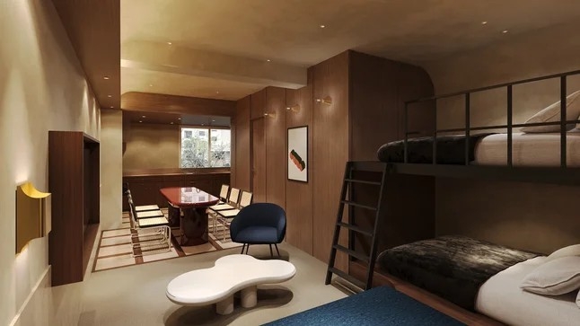 401号室：部屋全体