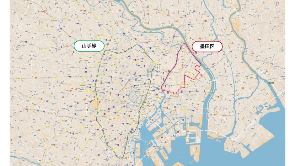 出典:Google mapを福嶋総研が加工
