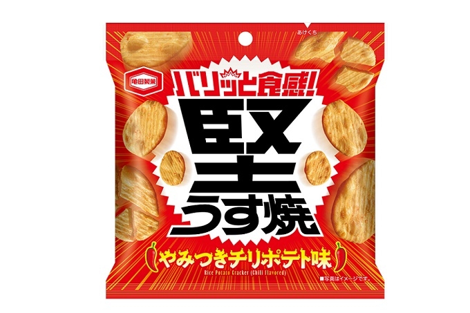 『37g 堅うす焼 チリポテト味』