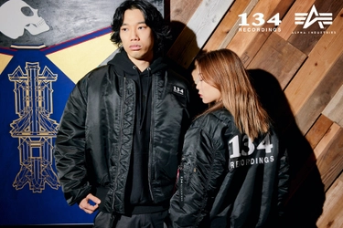 「湘南乃風」が「ALPHA INDUSTRIES」との カスタマイズMA-1を134枚限定で12月22日発売