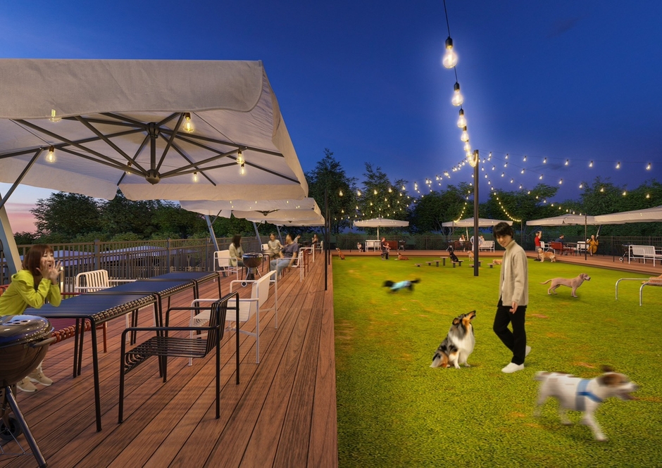 ドッグランテラス