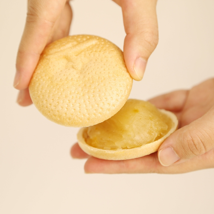 手づくり柚子もなか 4