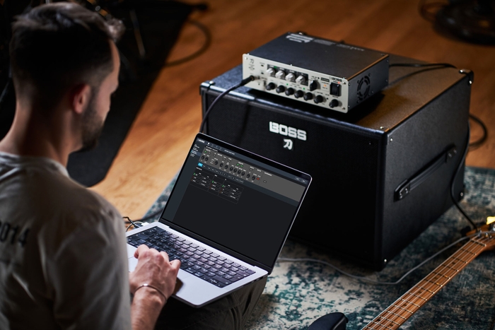 『KATANA-500 BASS HEAD』 PCとの連携 イメージ