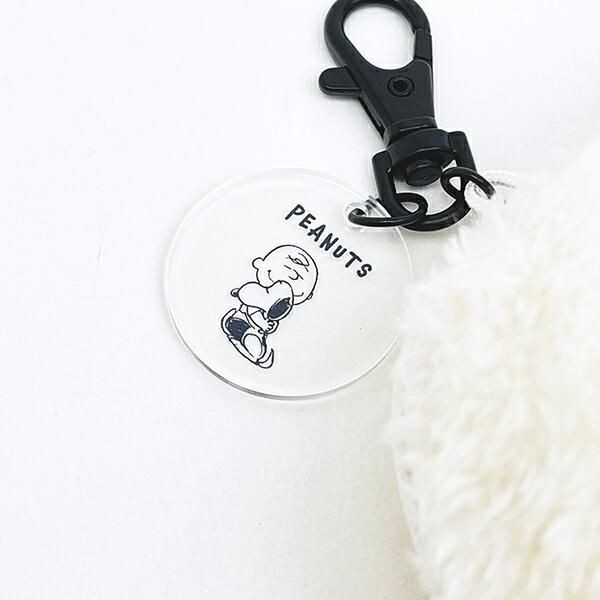 スヌーピーのフェイスポーチ