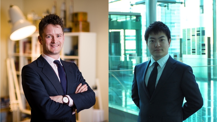 左:RSS(王立統計学会) Chief Executive Stian Westlake、右:一般社団法人Big Data Lab 代表理事:田中 統