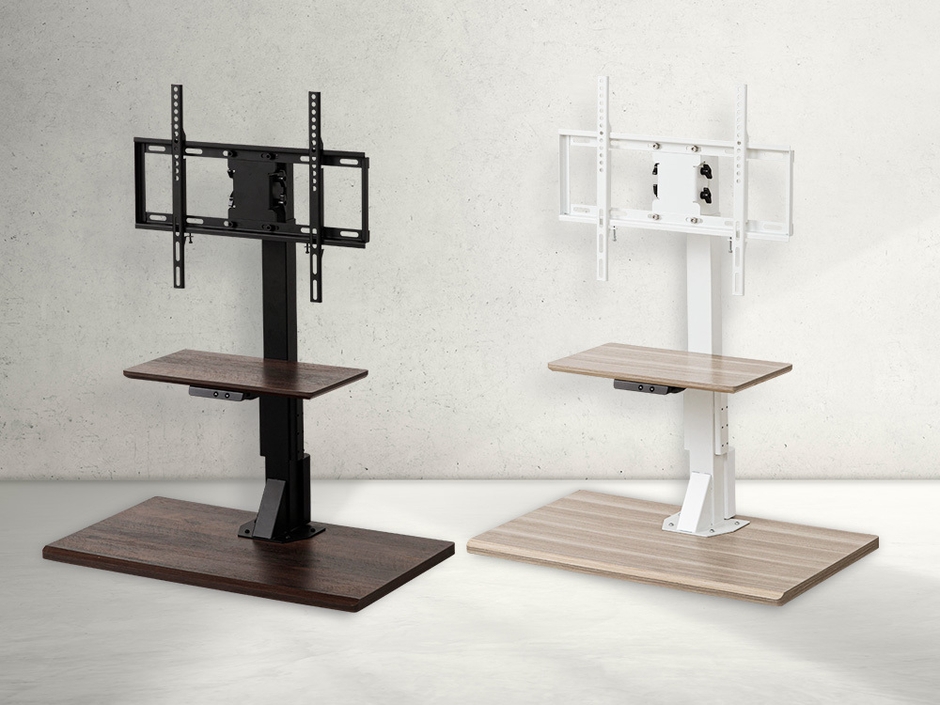 電動昇降TVスタンド　エントリーモデル　LLT-7545G