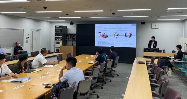 ※富士市災害対策本部室における会場