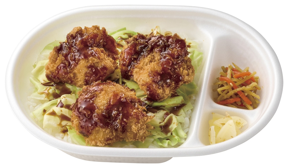 550ランチシリーズ とりかつ得弁ランチ 510円(税込550円)