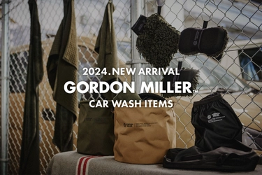 GORDON MILLERからオリーブドラブカラーの洗車用品を新発売 