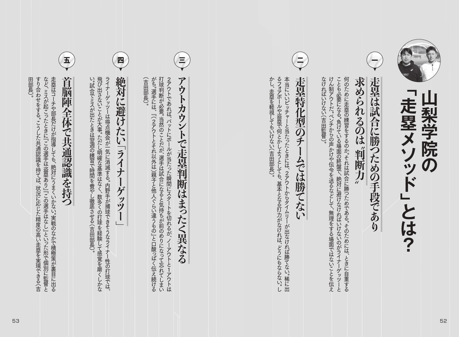 山梨学院の「走塁メソッド」とは？