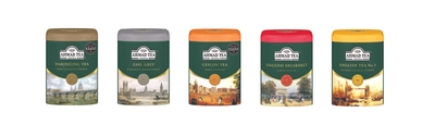 英国紅茶ブランド「AHMAD TEA」リーフティー缶シリーズ  世界共通で新たなデザインへ -2020年3月より順次リニューアル-