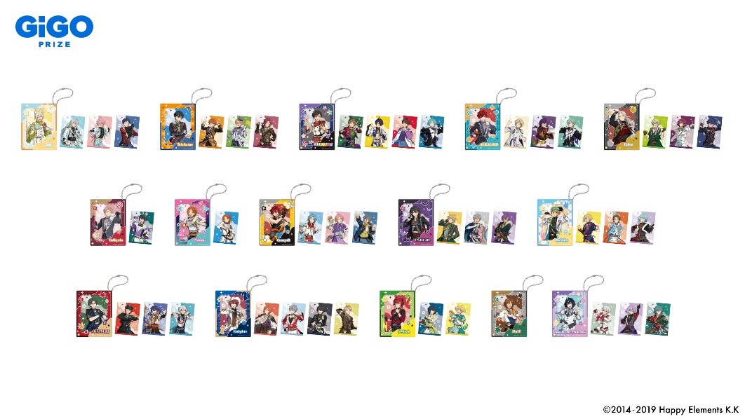 ▲『あんさんぶるスターズ!!』カード付きアクリルフレーム(全15種)