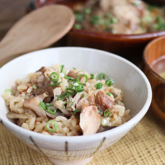 炊き込みご飯の素 鶏めし 調理例