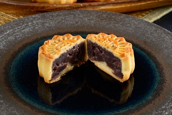 あずき(黒餡)月餅