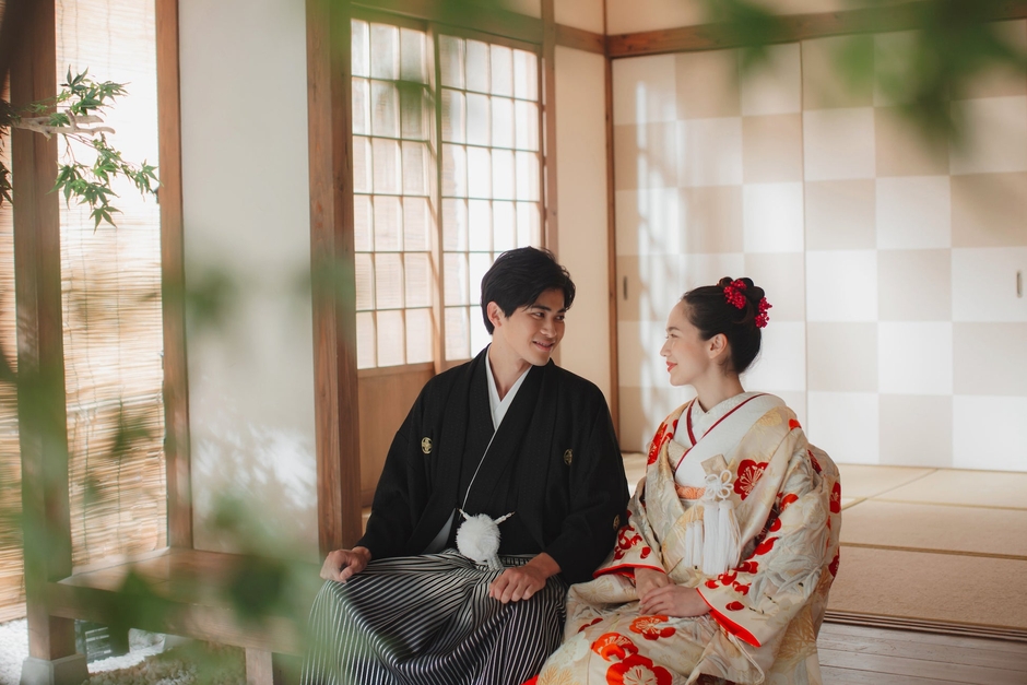 撮影イメージ:屋内庭園スタジオ