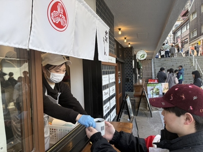 出来たて熱々を提供