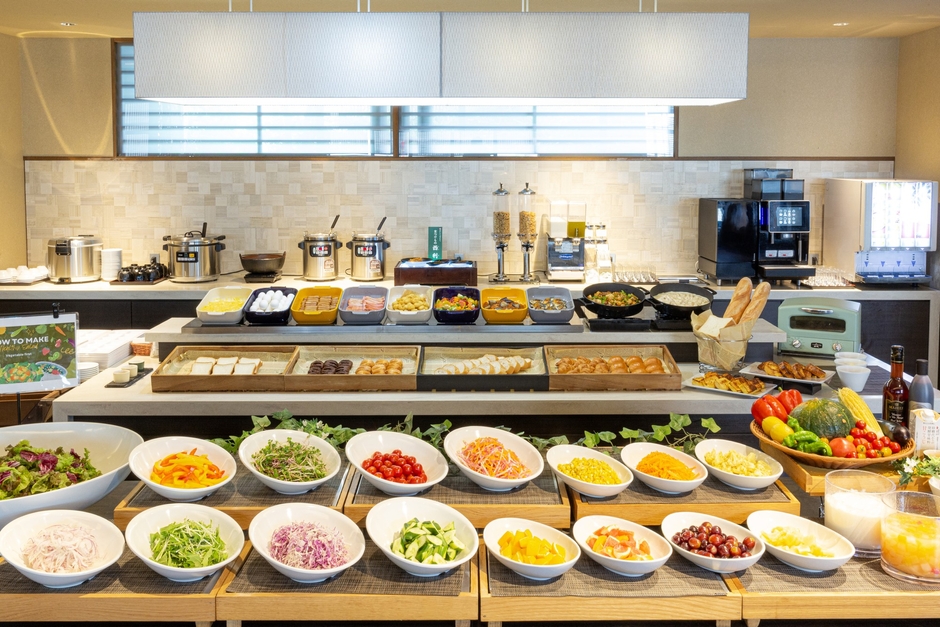 朝食ビュッフェ リニューアル