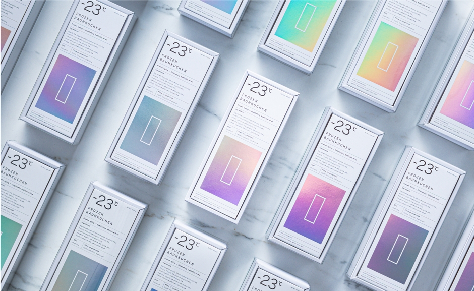 バウムクーヘンとは思えない斬新なパッケージ