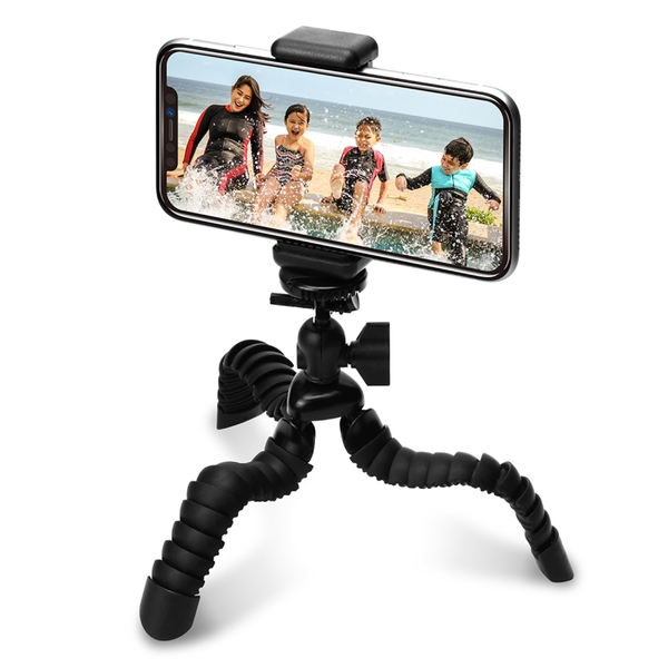 三脚の脚部はフレキシブルに変形