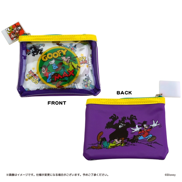 クリアポーチ グーフィー&マックス