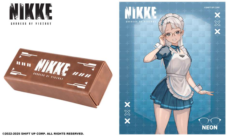 ネオン モデル 眼鏡拭き＆ケース