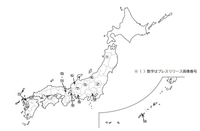 日本地図